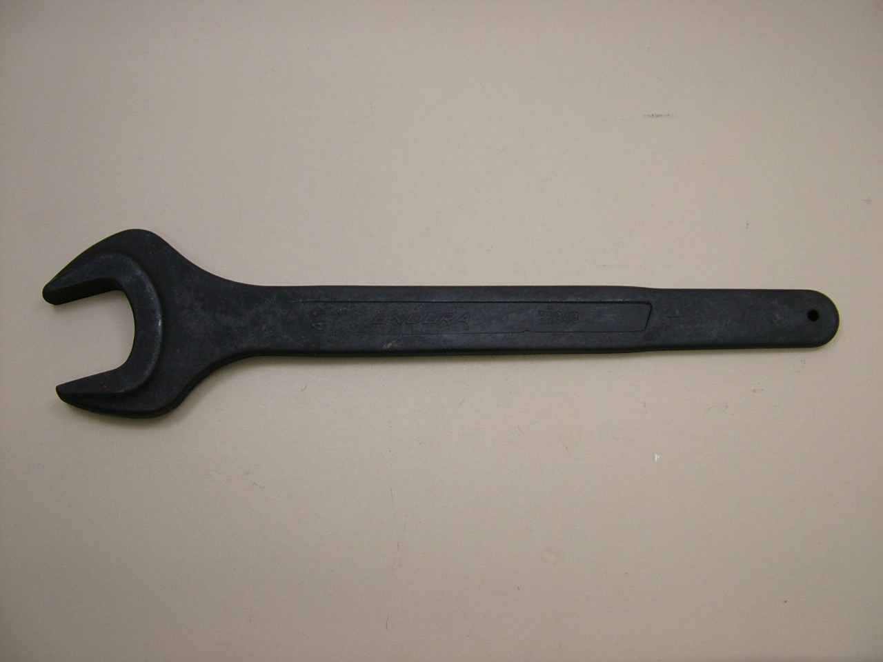 Endura 41mm Heavy duty single open ended spanner length 344mm - Click Image to Close